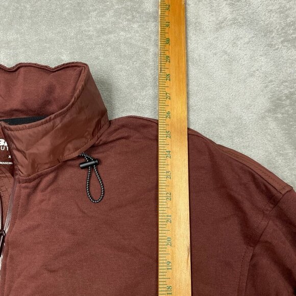 Bass Outdoor XL Convertible Hoodie Rum Raisin Pullover NWT 6389 - Picture 5 of 8